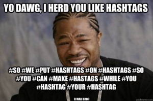 Hashtag abuse